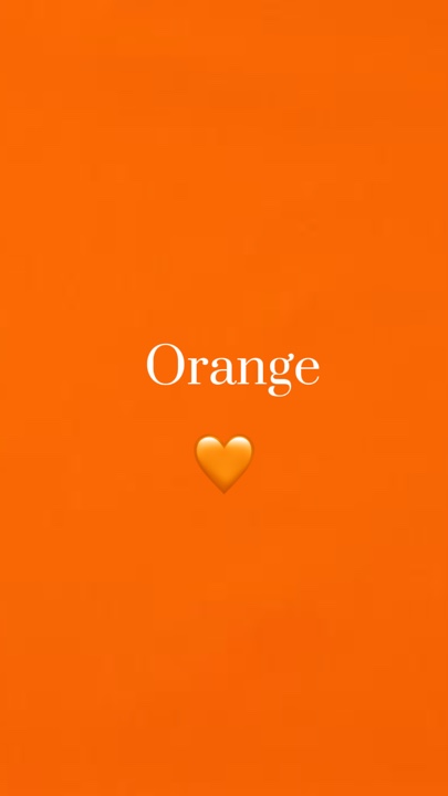 Oranye 🧡