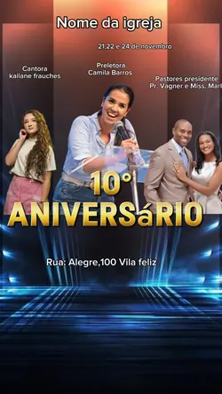 aniversário da igrej