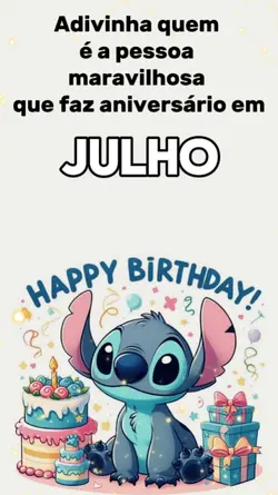 Aniversário julho
