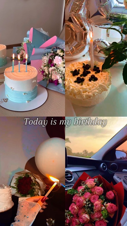 Aujourd'hui c'est mon anniversaire 