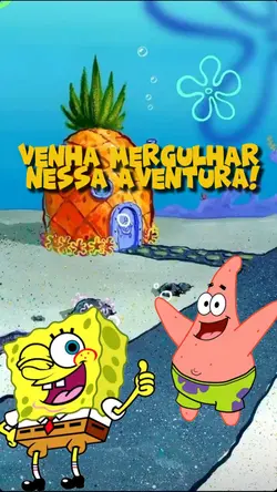 Bob esponja convite