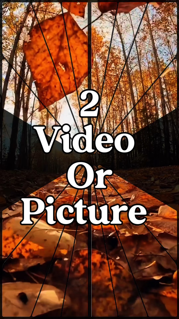 Vidéo ou photo 