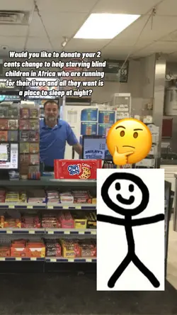 Cashier meme
