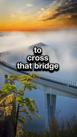 Cross the bridge