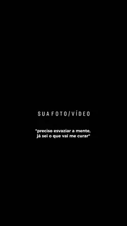 preciso esvaziar a..