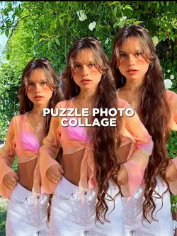puzzle photo collage