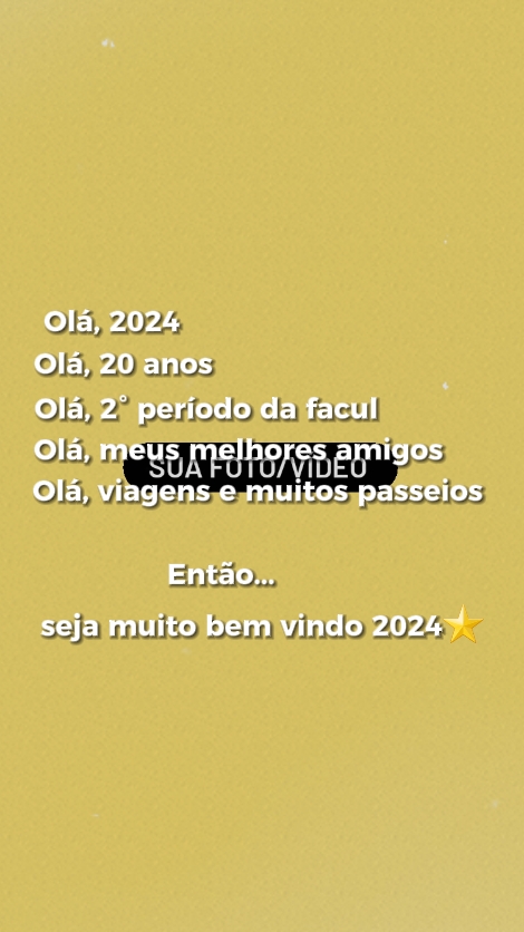 Seja vem vindo 2024!