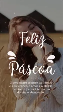 Feliz Páscoa 