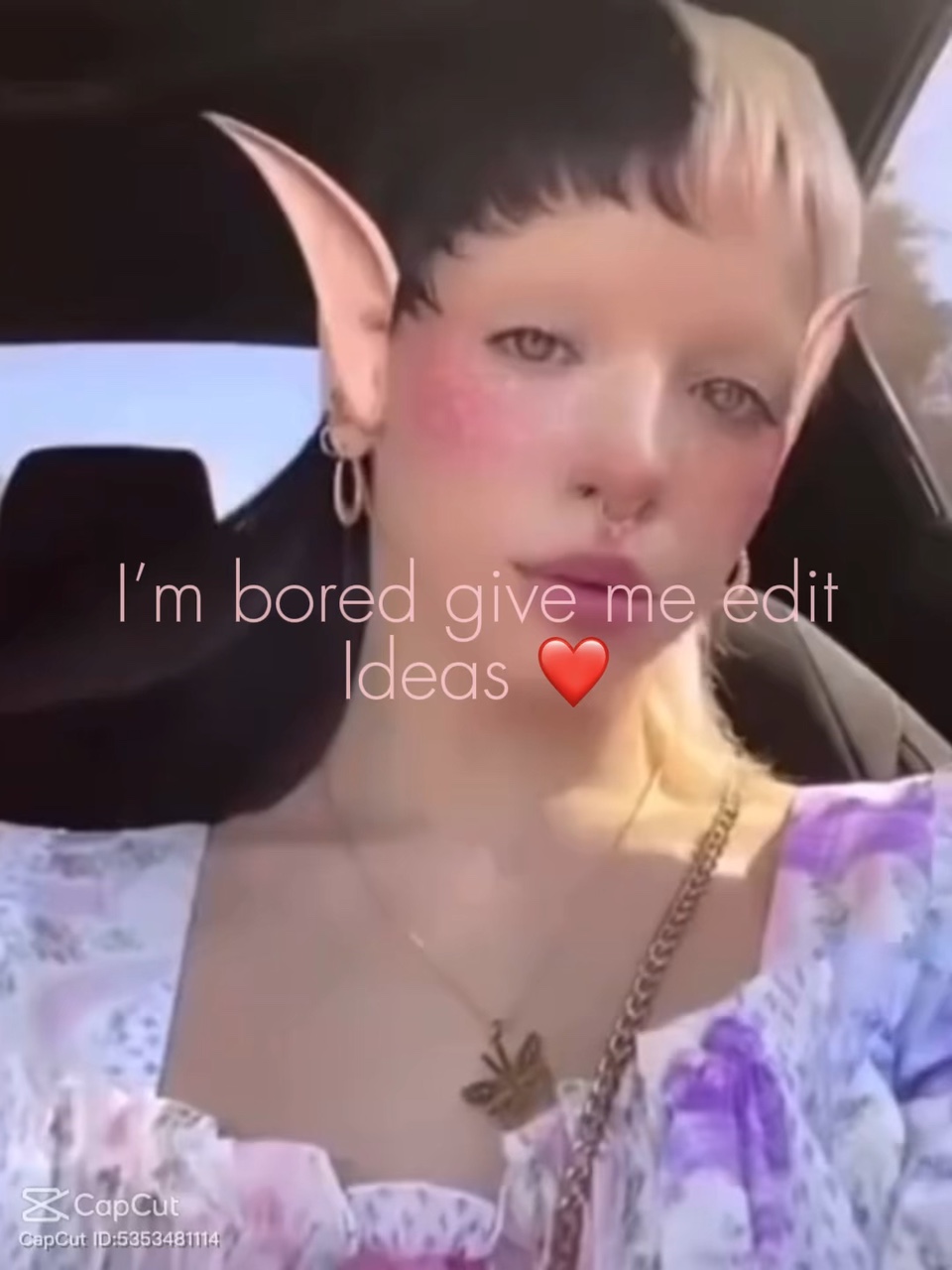 I’m bored 😑 