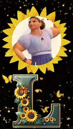 Letter-L Sunflower