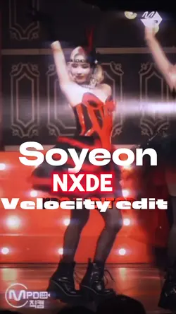 Soyeon nxde velocity