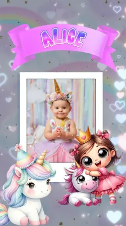 PARABÉNS UNICÓRNIO 