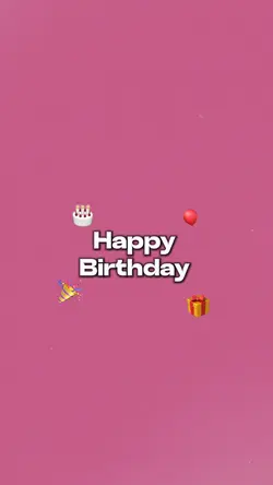 Happy birthday 