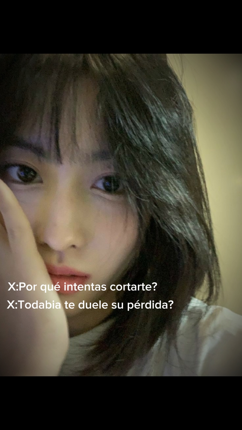 por que te.. cortas?