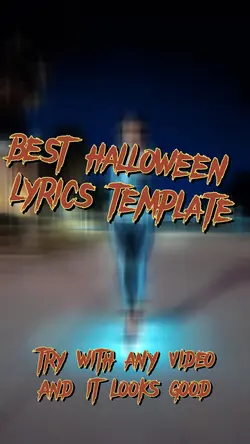 Halloween template