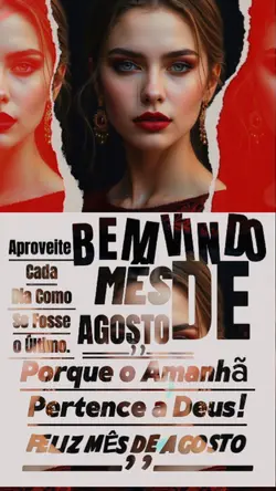 Feliz mês de agosto