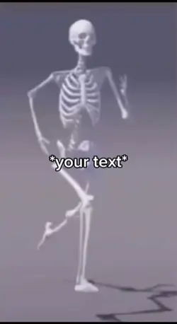 Skeleton running 