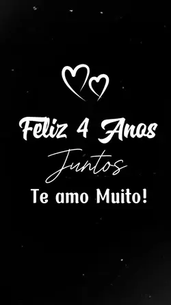 Feliz 4 Anos
