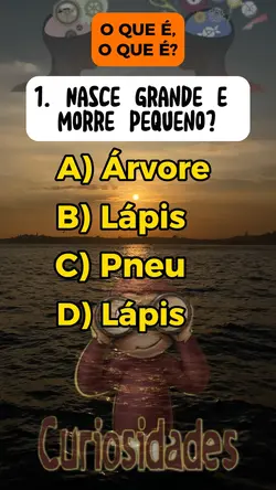 Quiz o que é o que é