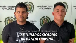 Capturados sicarios 