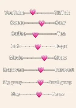 This or that💗