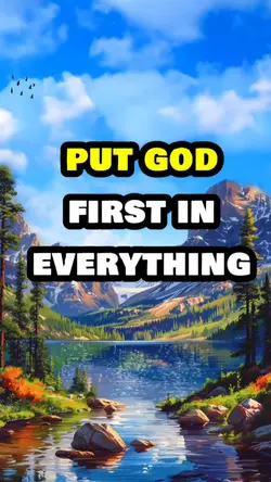 Put GOD Firs