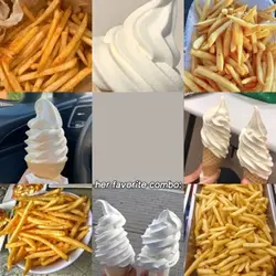 🍦& French fries 