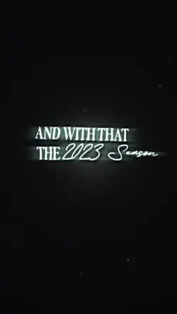 The 2023 season end