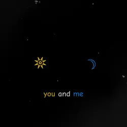 you and me
