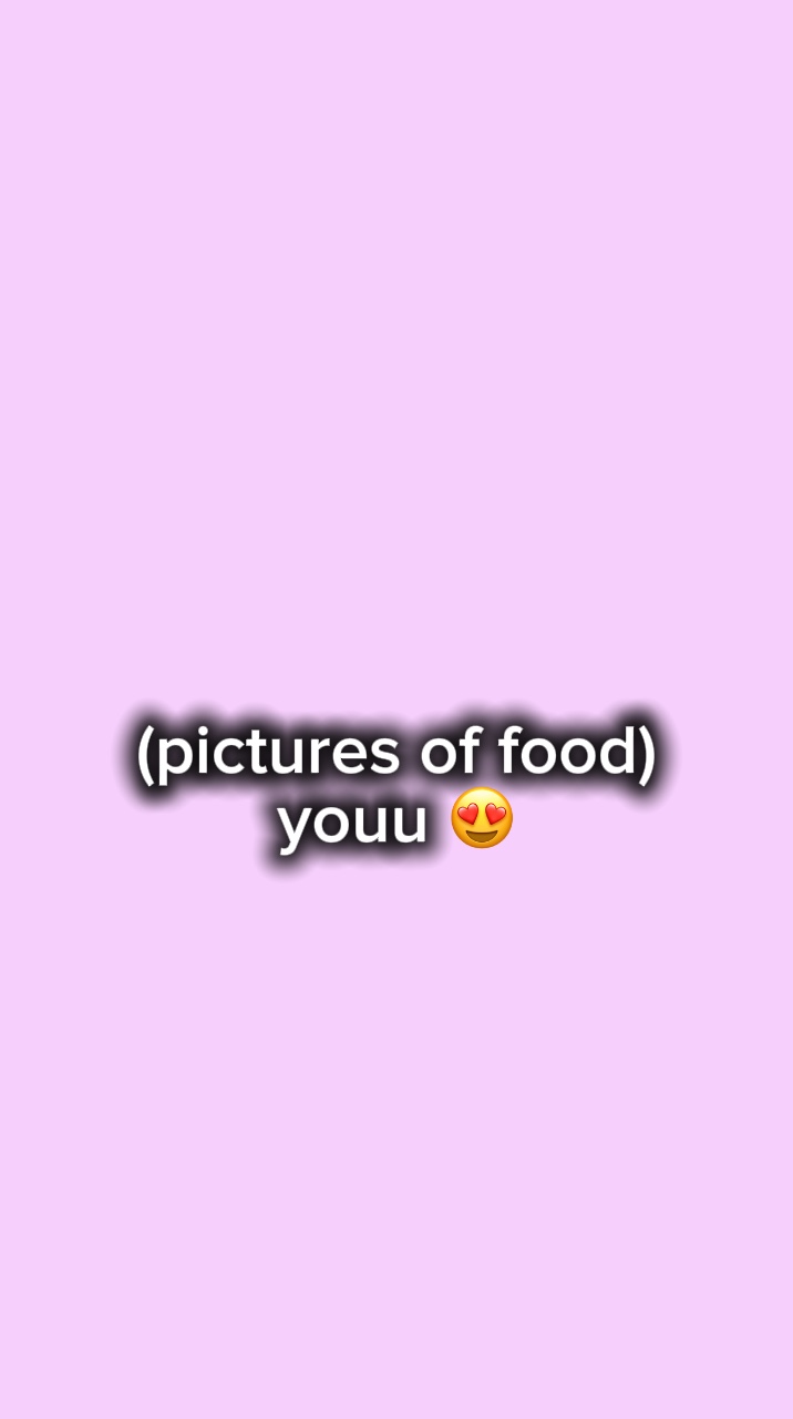 Eu preciso de comida 😝