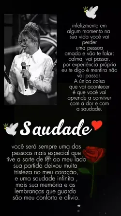 SAUDADES ETERNAS