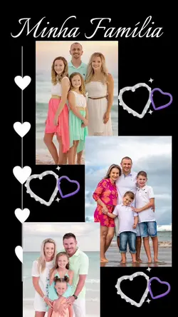minha família  