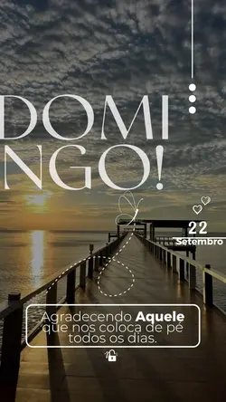 Ótimo domingo ✨