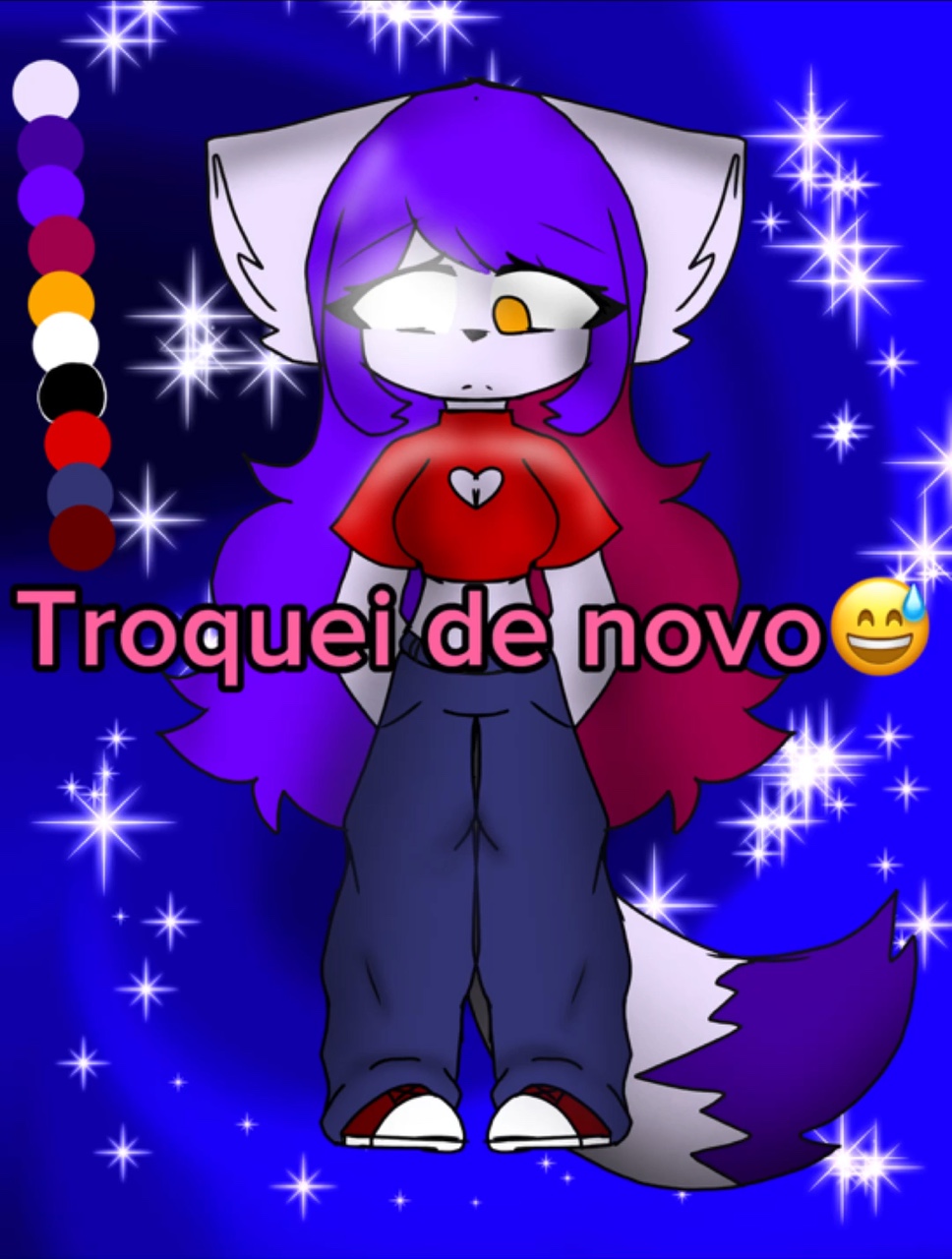 Troquei minha oc😅😅😅😅