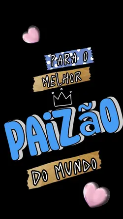 Feliz dia dos pais