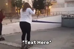Rollerblading meme 