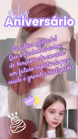 aniversário afilhada