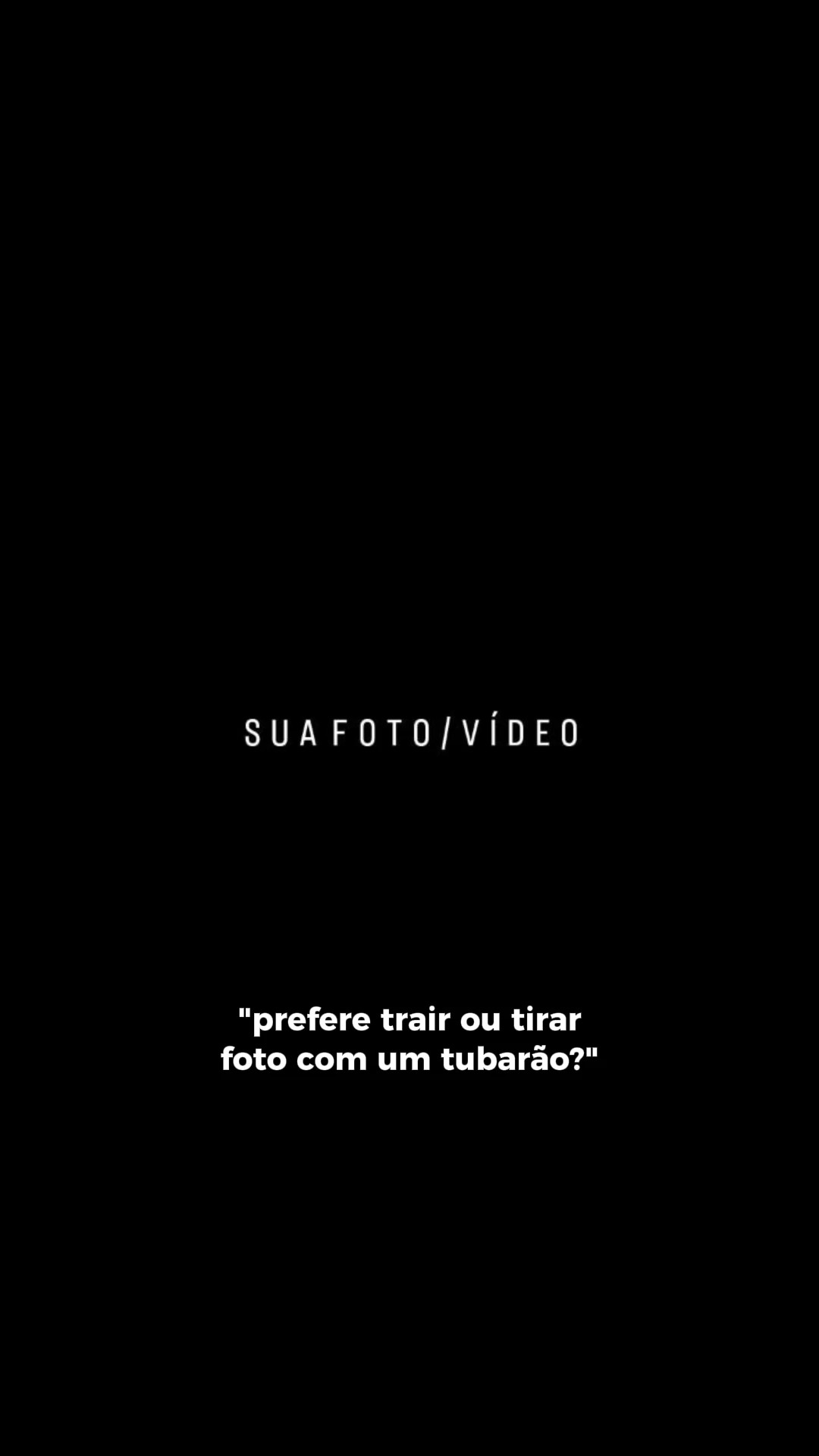 prefere trair ou...