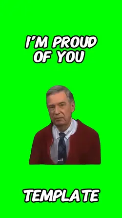I’m proud of you