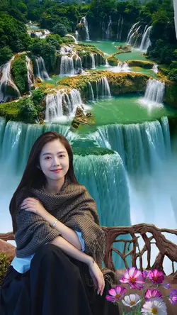 Magnificent waterfal