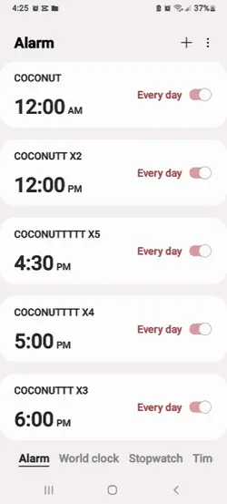 FREE ALARM