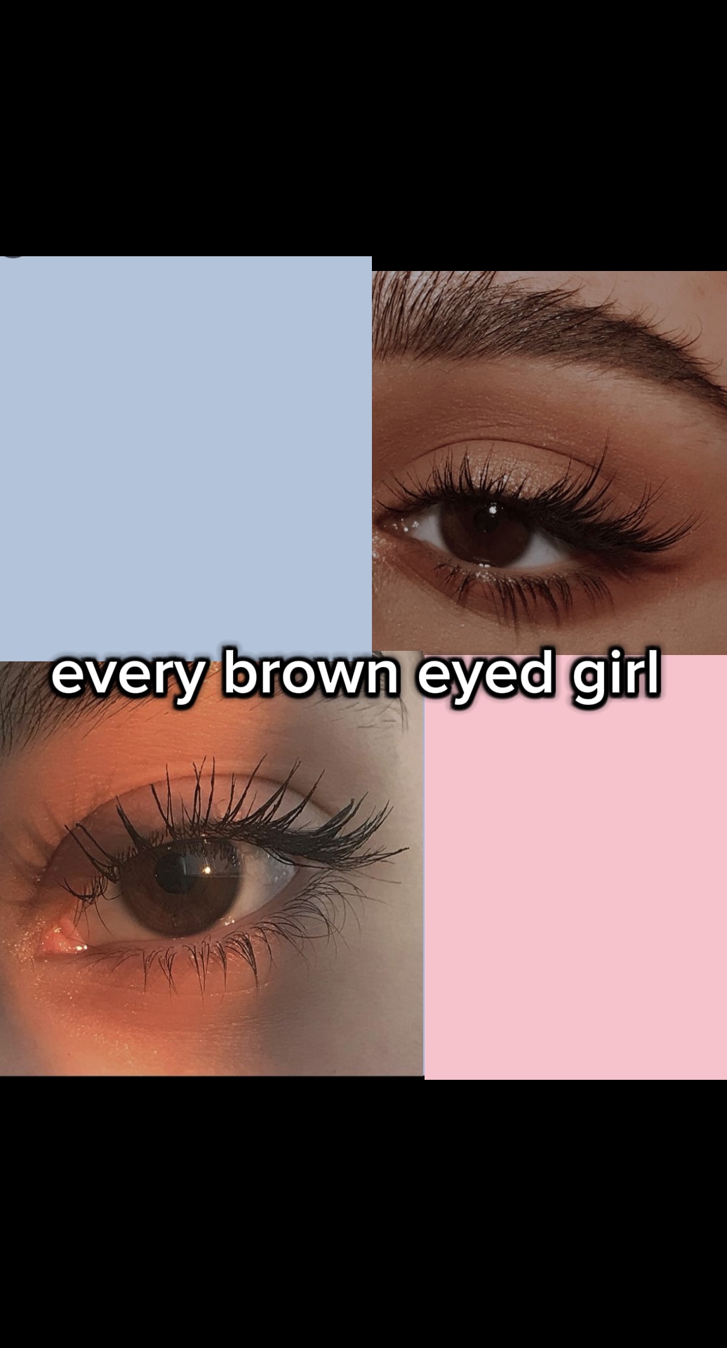 alle braunen Augen