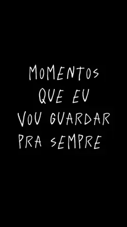 Vou guardar pra semp