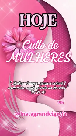 CULTO MULHER 