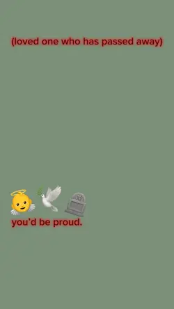 you’d be proud