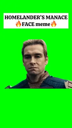 HOMELANDER’S  FACE