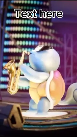 Turtle singin meme 🎷