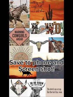 Western wallpaper!