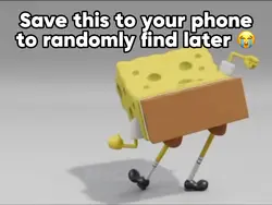 SpongeBob Werking It