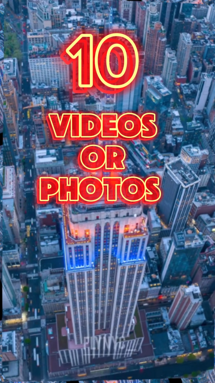 10 vidéos ou photos 